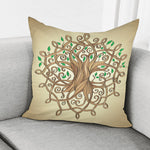 Tree Of Life Celtic Symbol Print Pillow Cover