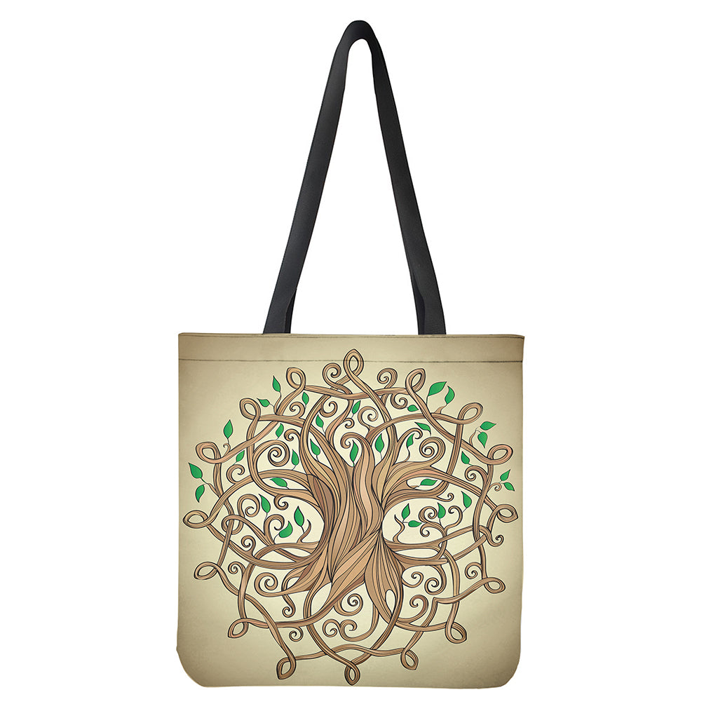 Tree Of Life Celtic Symbol Print Tote Bag