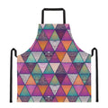 Triangle Bohemian Mandala Pattern Print Apron