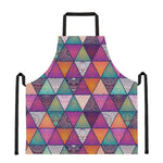 Triangle Bohemian Mandala Pattern Print Apron