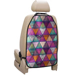 Triangle Bohemian Mandala Pattern Print Car Seat Organizers