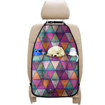Triangle Bohemian Mandala Pattern Print Car Seat Organizers