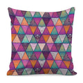 Triangle Bohemian Mandala Pattern Print Pillow Cover