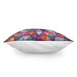 Triangle Bohemian Mandala Pattern Print Pillow Cover