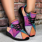 Triangle Bohemian Mandala Pattern Print Sport Shoes GearFrost