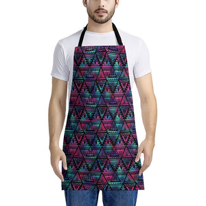 Triangle Ethnic Navajo Pattern Print Apron