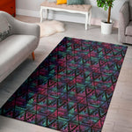 Triangle Ethnic Navajo Pattern Print Area Rug
