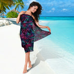 Triangle Ethnic Navajo Pattern Print Beach Sarong Wrap