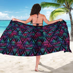 Triangle Ethnic Navajo Pattern Print Beach Sarong Wrap