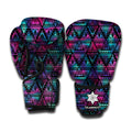 Triangle Ethnic Navajo Pattern Print Boxing Gloves