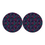 Triangle Ethnic Navajo Pattern Print Car Coasters