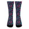 Triangle Ethnic Navajo Pattern Print Crew Socks