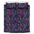 Triangle Ethnic Navajo Pattern Print Duvet Cover Bedding Set