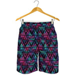 Triangle Ethnic Navajo Pattern Print Men's Shorts