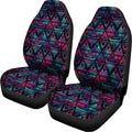 Triangle Ethnic Navajo Pattern Print Universal Fit Car Seat Covers