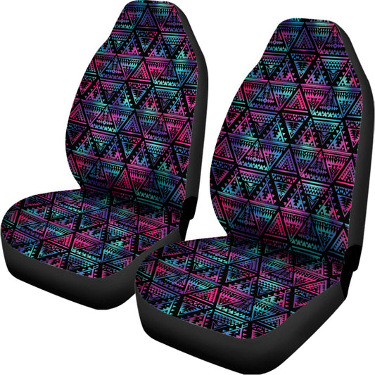 Triangle Ethnic Navajo Pattern Print Universal Fit Car Seat Covers