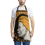 Tribal African Girl Print Apron