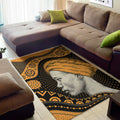 Tribal African Girl Print Floor Mat