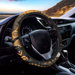 Tribal African Girl Print Car Steering Wheel Cover