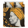 Tribal African Girl Print Duvet Cover Bedding Set