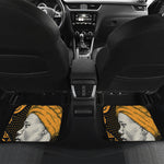 Tribal African Girl Print Front and Back Car Floor Mats