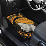 Tribal African Girl Print Front and Back Car Floor Mats