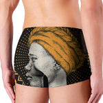 Tribal African Girl Print Men's Boxer Briefs