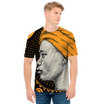 Tribal African Girl Print Men's T-Shirt