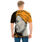 Tribal African Girl Print Men's T-Shirt