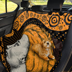 Tribal African Girl Print Pet Car Back Seat Cover