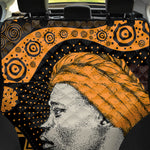 Tribal African Girl Print Pet Car Back Seat Cover
