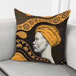 Tribal African Girl Print Pillow Cover