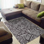 Tribal Aztec Geometric Pattern Print Area Rug GearFrost