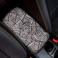 Tribal Aztec Geometric Pattern Print Car Center Console Cover