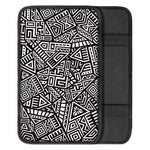 Tribal Aztec Geometric Pattern Print Car Center Console Cover