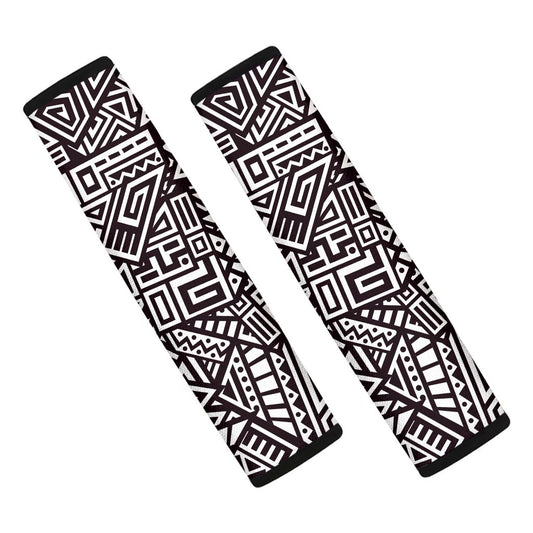 Tribal Aztec Geometric Pattern Print Car Seat Belt Covers