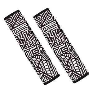 Tribal Aztec Geometric Pattern Print Car Seat Belt Covers