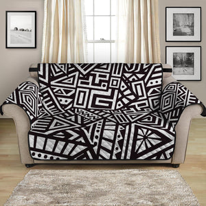 Tribal Aztec Geometric Pattern Print Loveseat Protector