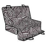 Tribal Aztec Geometric Pattern Print Pet Car Back Seat Cover