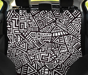 Tribal Aztec Geometric Pattern Print Pet Car Back Seat Cover