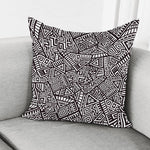 Tribal Aztec Geometric Pattern Print Pillow Cover