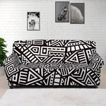 Tribal Aztec Geometric Pattern Print Sofa Cover