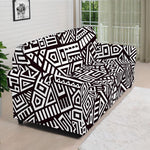 Tribal Aztec Geometric Pattern Print Sofa Cover