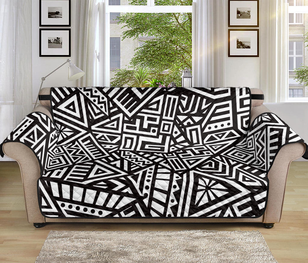 Tribal Aztec Geometric Pattern Print Sofa Protector