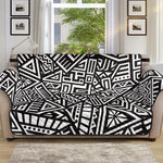 Tribal Aztec Geometric Pattern Print Sofa Protector