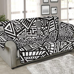 Tribal Aztec Geometric Pattern Print Sofa Protector