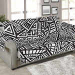 Tribal Aztec Geometric Pattern Print Sofa Protector