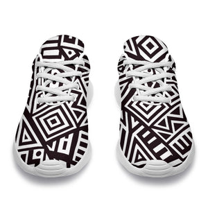 Tribal Aztec Geometric Pattern Print Sport Shoes GearFrost