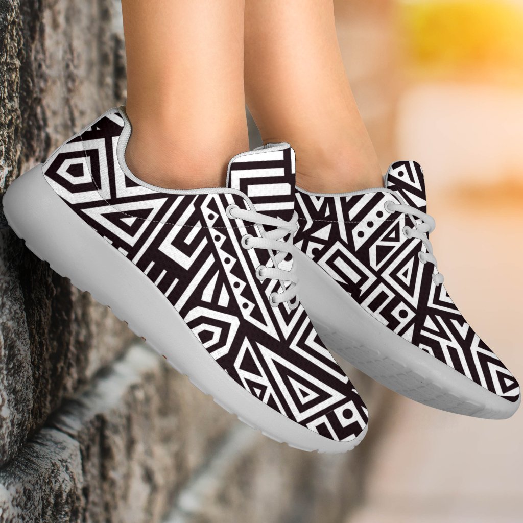 Tribal Aztec Geometric Pattern Print Sport Shoes GearFrost