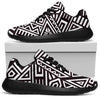 Tribal Aztec Geometric Pattern Print Sport Shoes GearFrost